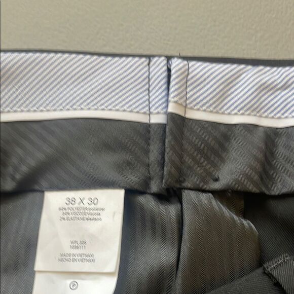 NEW J.M. Haggar Classic Fit Black Suit Coat and Trousers - Picture 10 of 14